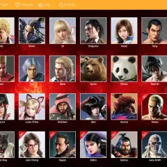 Galeria postaci z Tekken 7: Leo, Miguel, Bob, Raven, Lili, Dragunov, Asuka, Feng, Bryan, Yoshimitsu, JACK-7, Law, Paul, Lee, Steve, Kuma, Panda, Devil Jin, Claudio, Gigas, Josie, Katarina, Kazumi, Lucky Chloe, Shaheen, Eliza, Akuma, Geese, Noctis, Anna...