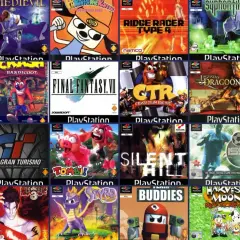 Kolekcja klasycznych gier z PS1, idealnych do odpalenia na PS5. Crash Bandicoot, Final Fantasy VII, Metal Gear Solid i wiele innych!