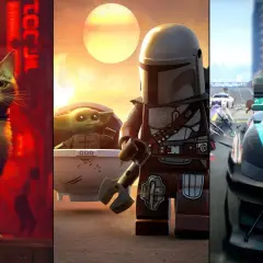 Kociak w cyberpunkowym mieście, Lego Mandalorian z Grogu i wyścigówka – to wszystko w grach przygodowych PS5.