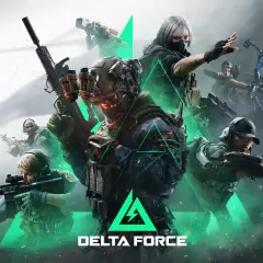 Drużyna Delta Force na PS5 gotowa do akcji. Żołnierze z bronią i łukiem w dynamicznej pozie.
