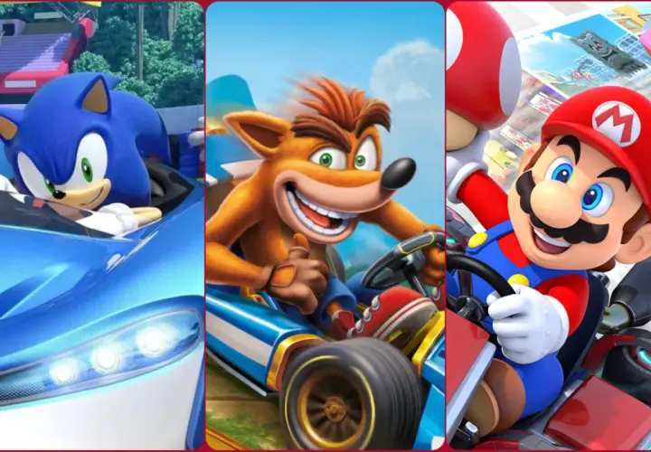 Sonic, Crash i Mario ścigają się w ekscytujących grach wyścigowych PS5.