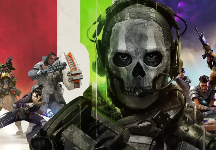 Postacie z Apex Legends, Call of Duty i Fortnite – idealne gry do grania ze znajomymi.