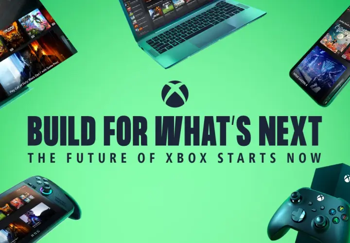 Kiedy nowy Xbox, zobaczysz gry na ekranach, kontroler i konsolę. Buduj przyszłość Xboxa już teraz!