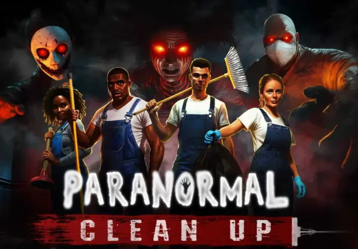Drużyna sprzątająca stawia czoła przerażającym istotom w grze Paranormal Clean Up. To idealne gry horror multiplayer dla fanów mocnych wrażeń.