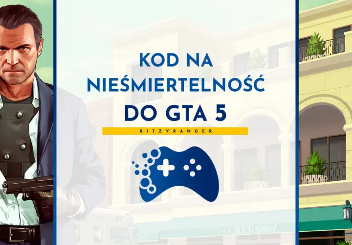 Michael z GTA 5 prezentuje kod na nieśmiertelność do GTA 5 PS4.