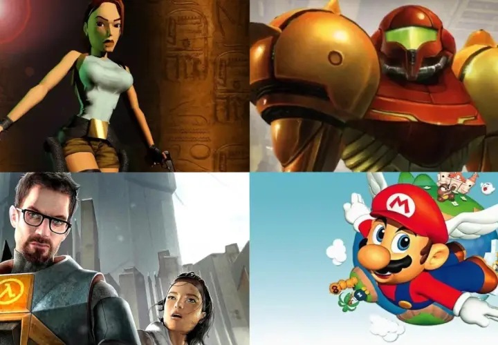 Lara Croft, Samus Aran, Gordon Freeman i Mario – bohaterowie, którzy zapewnili nam najfajniejsze stare gry.