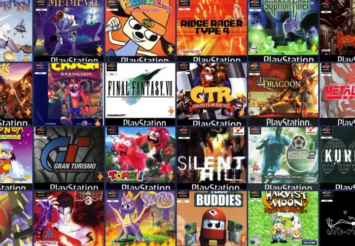 Kolekcja klasycznych gier z PS1, idealnych do odpalenia na PS5. Crash Bandicoot, Final Fantasy VII, Metal Gear Solid i wiele innych!
