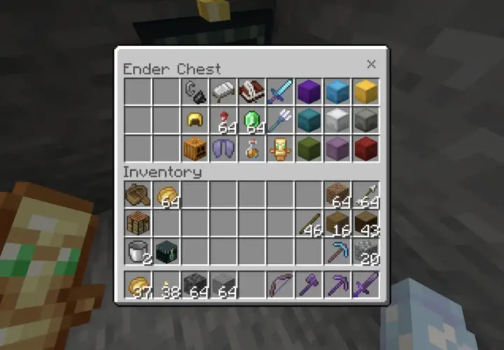 Ender Chest i ekwipunek w grze Minecraft. Zobacz, jak zrobić shulker box, zbierając potrzebne przedmioty, takie jak shulker shells i ceramika.
