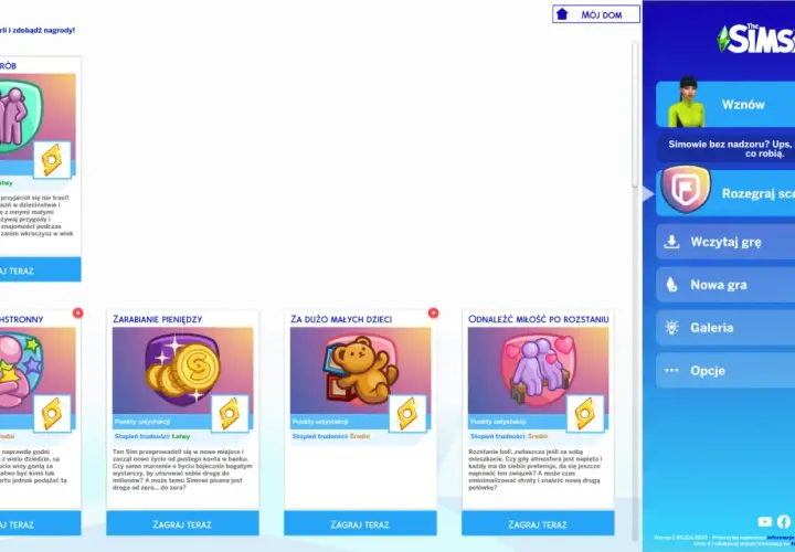 Scenariusze w The Sims 4: "Przyjaźń po grób" i inne wyzwania. Długość życia Simów i ich relacje są kluczowe.