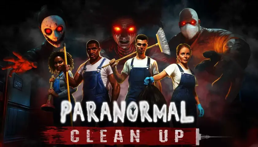 Drużyna sprzątająca stawia czoła przerażającym istotom w grze Paranormal Clean Up. To idealne gry horror multiplayer dla fanów mocnych wrażeń.