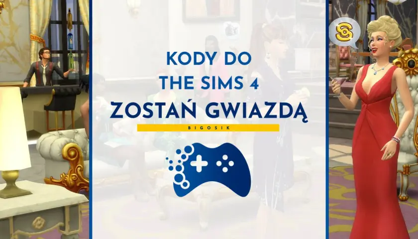 Kody do The Sims 4 Zostań Gwiazdą pomogą Ci osiągnąć sławę. Zobacz, jak Simka w czerwonej sukni świętuje sukces.