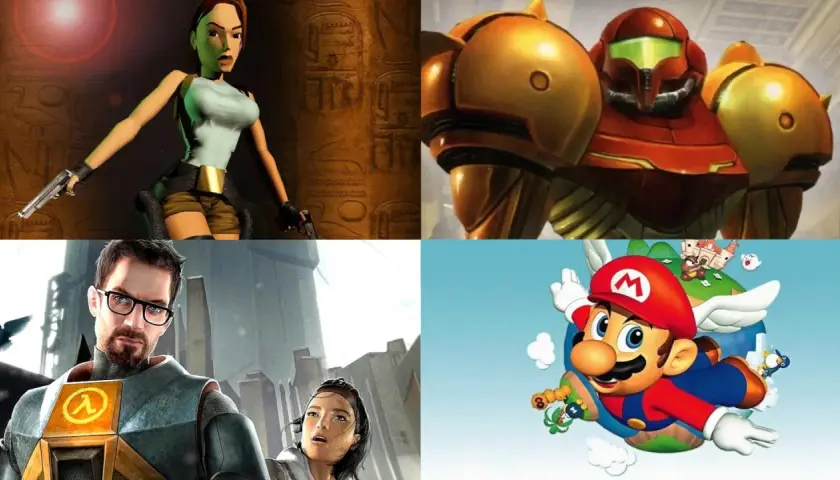 Lara Croft, Samus Aran, Gordon Freeman i Mario – bohaterowie, którzy zapewnili nam najfajniejsze stare gry.