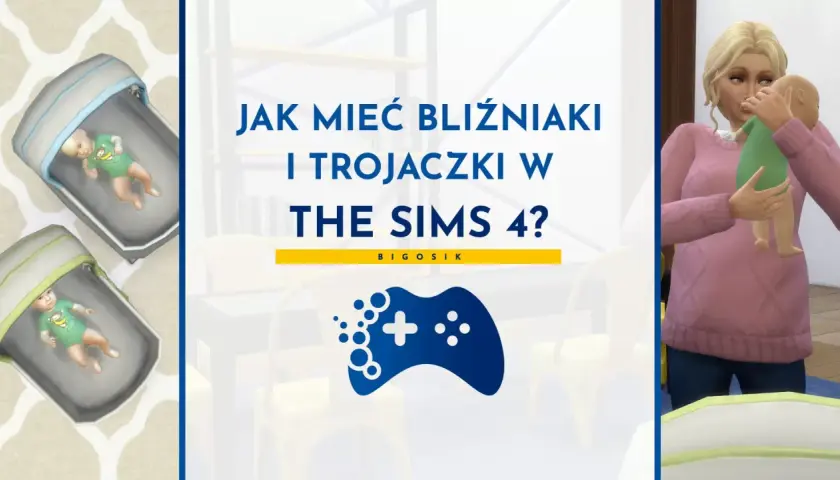 Jak mieć bliźniaki w The Sims 4? Dwa maluchy w kołyskach i mama z dzieckiem.