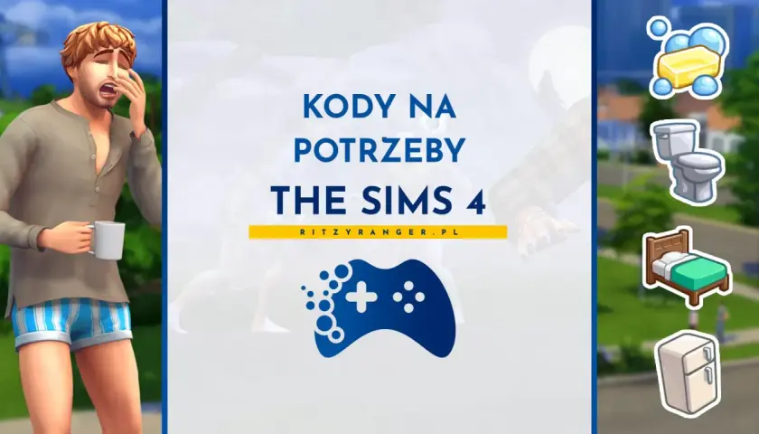 Zmęczony Sim budzi się z kawą. Dowiedz się, jak edytować sima podczas gry Sims 4, używając kodów.