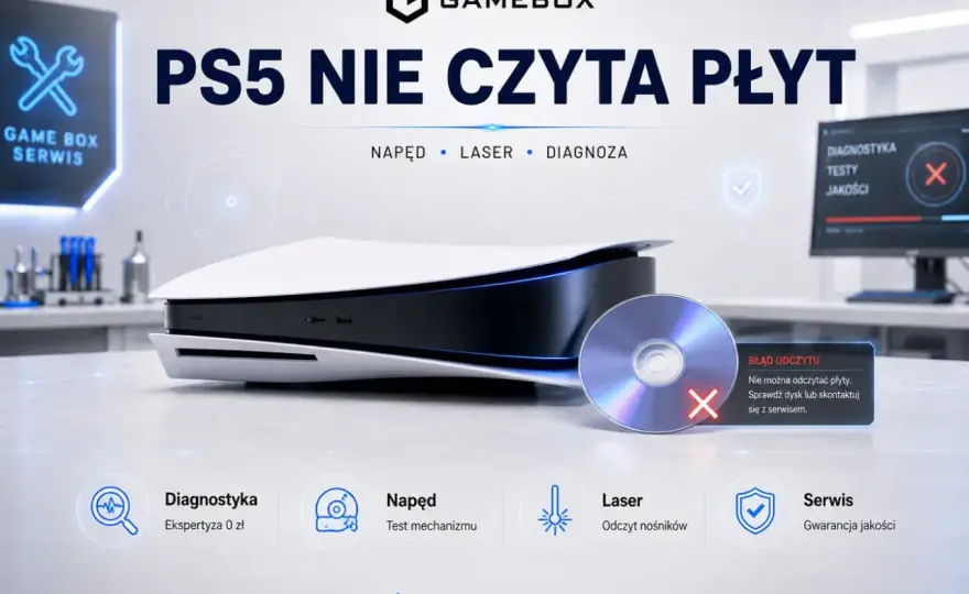 PS5 nie czyta płyt? Sprawdź przyczynę i rozwiązanie