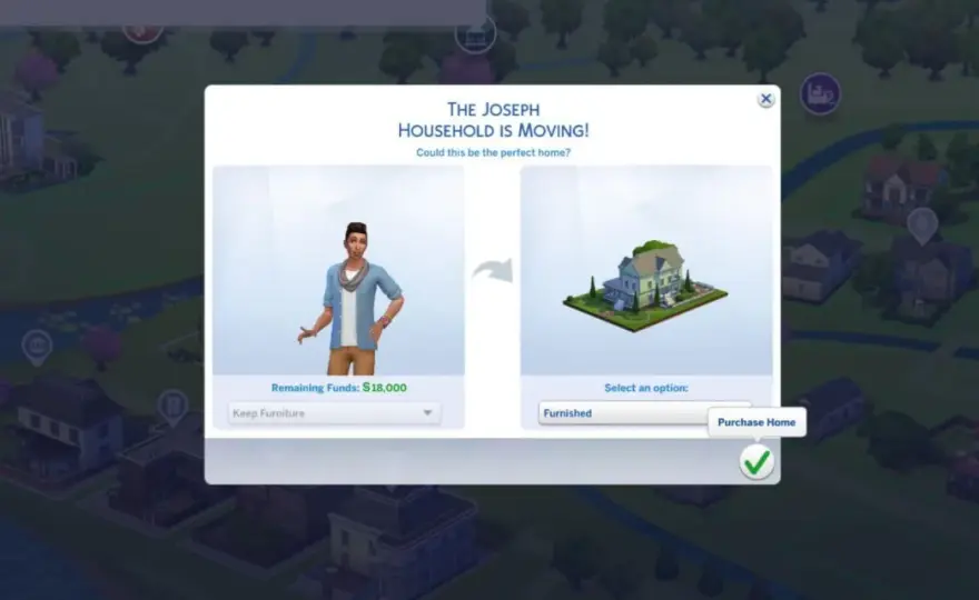 Darmowa parcela w The Sims 4 - jak działa FreeRealEstate On