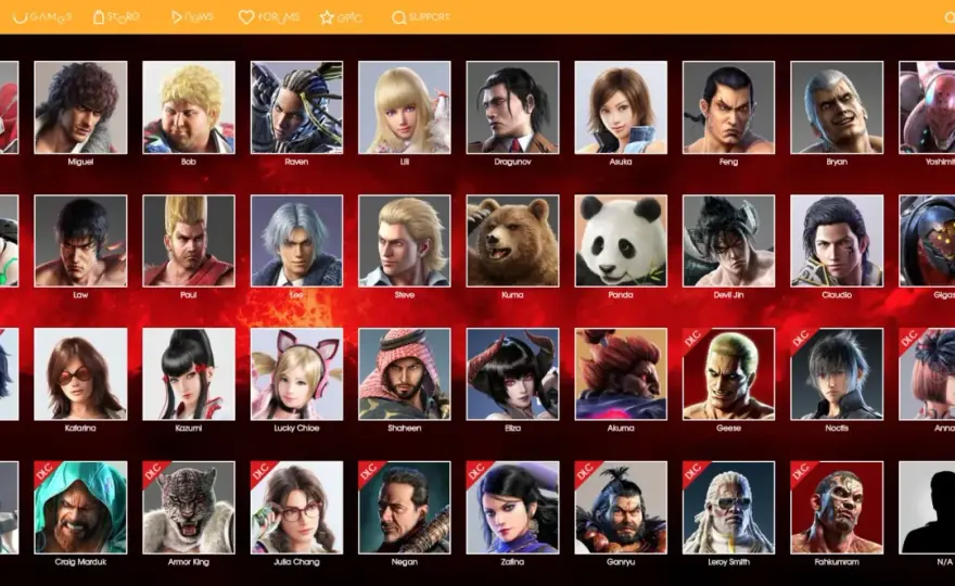 Roster Tekkena 7 - kto jest w grze i od kogo zacząć?