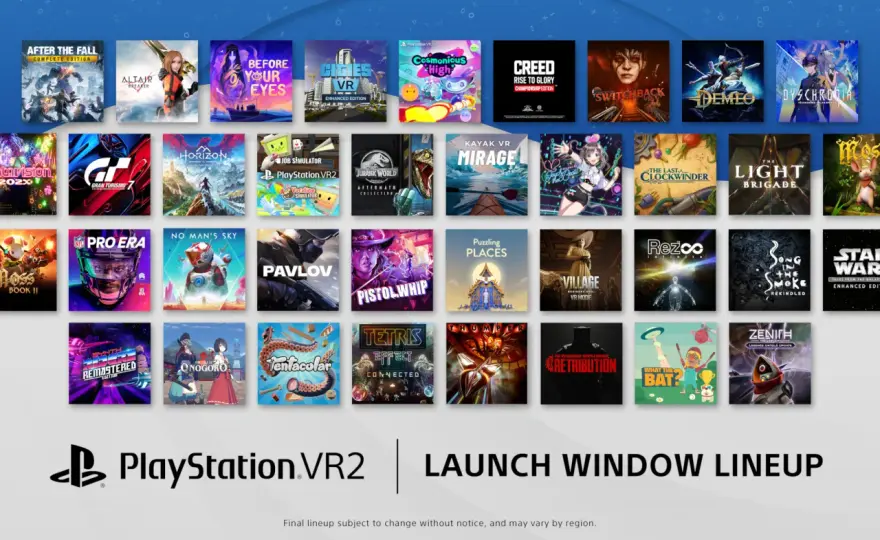 Najlepsze gry na PS VR2 - co warto kupić na start?