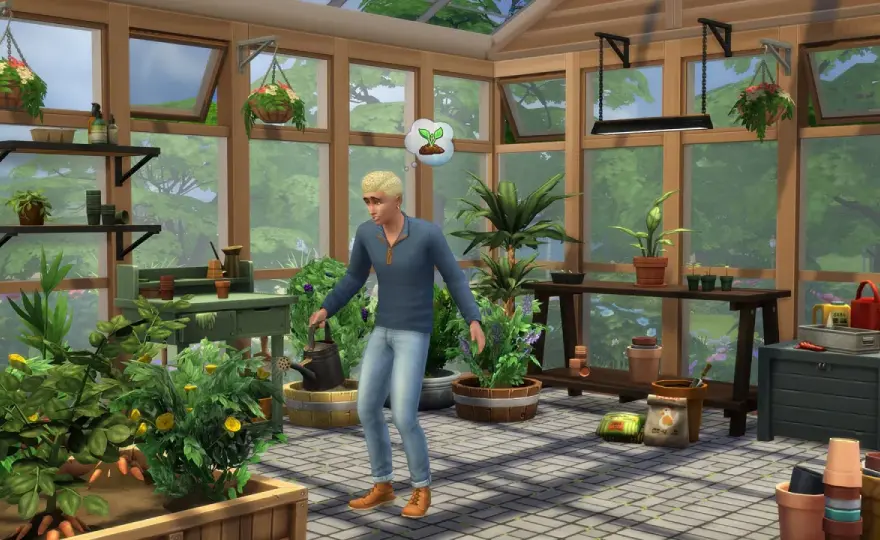 The Sims 4 rośliny - jak prowadzić ogród, który zarabia