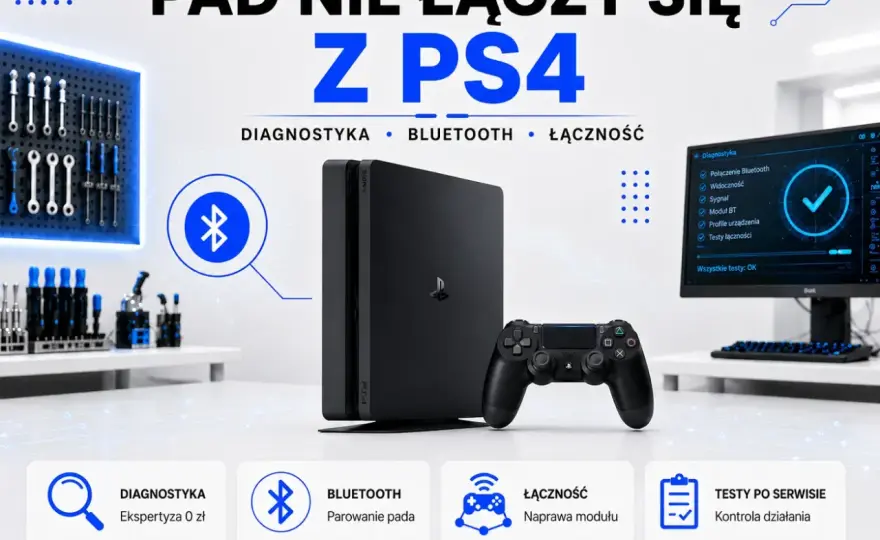 Jak zresetować pada PS4, gdy traci połączenie?
