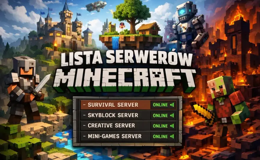 Jak wybrać dobry serwer Minecraft i nie tracić czasu