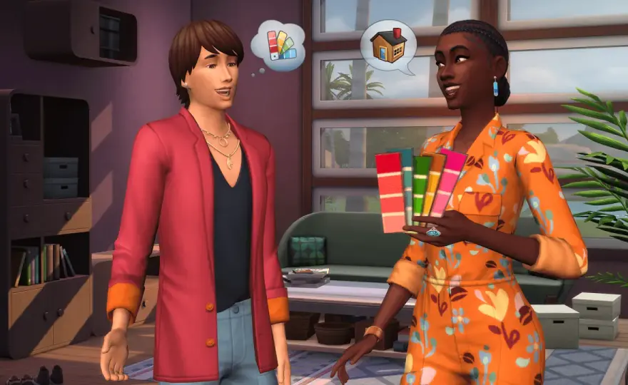 Kody do mebli w The Sims 4 - jak urządzać wnętrza bez ograniczeń