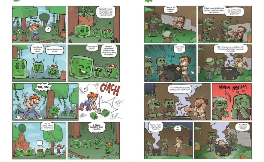 Postacie z Minecrafta - bohaterowie, moby i bossowie