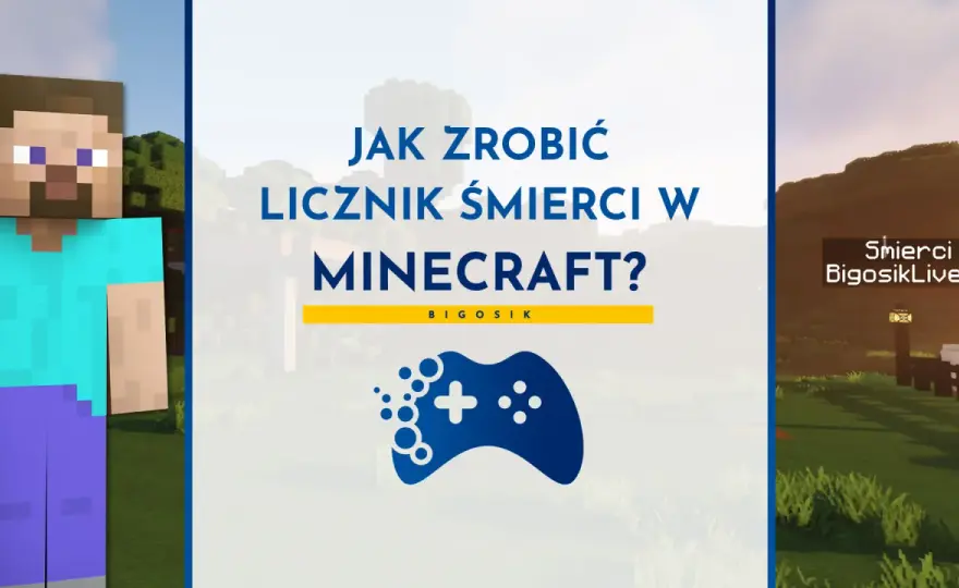 Licznik śmierci w Minecraft - komendy Java i Bedrock
