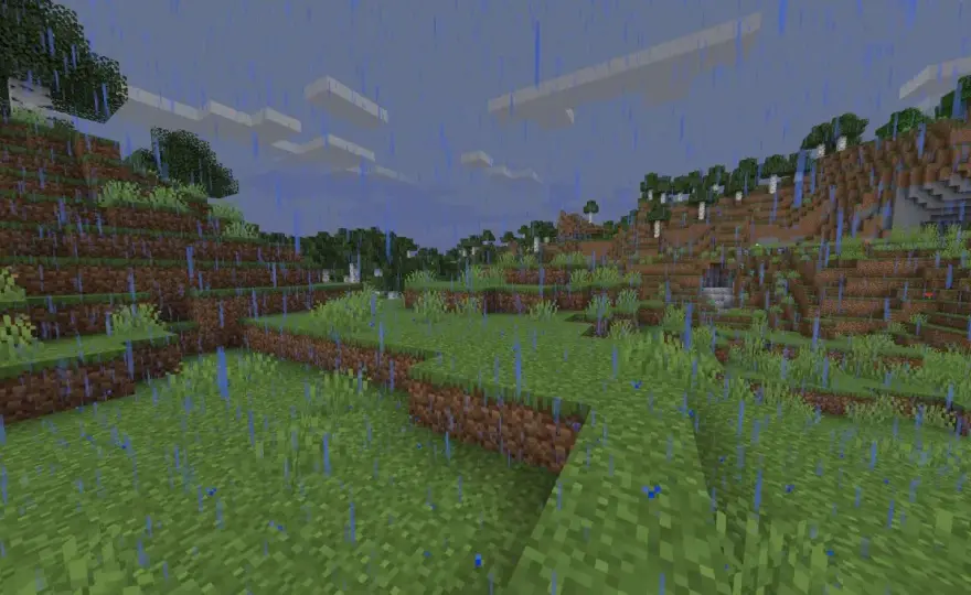 Jak zmienić pogodę w Minecraft i zatrzymać deszcz?