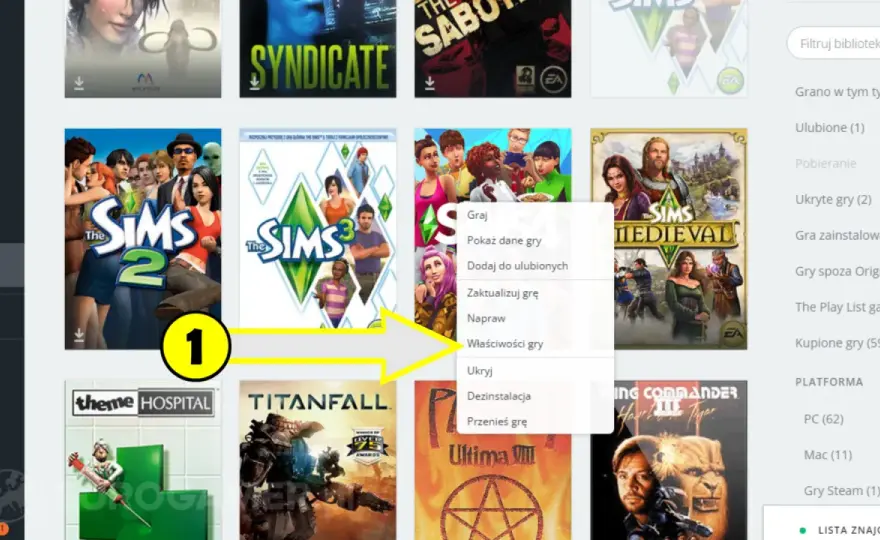 Jak zmienić język w The Sims 4 na EA app i Steamie?