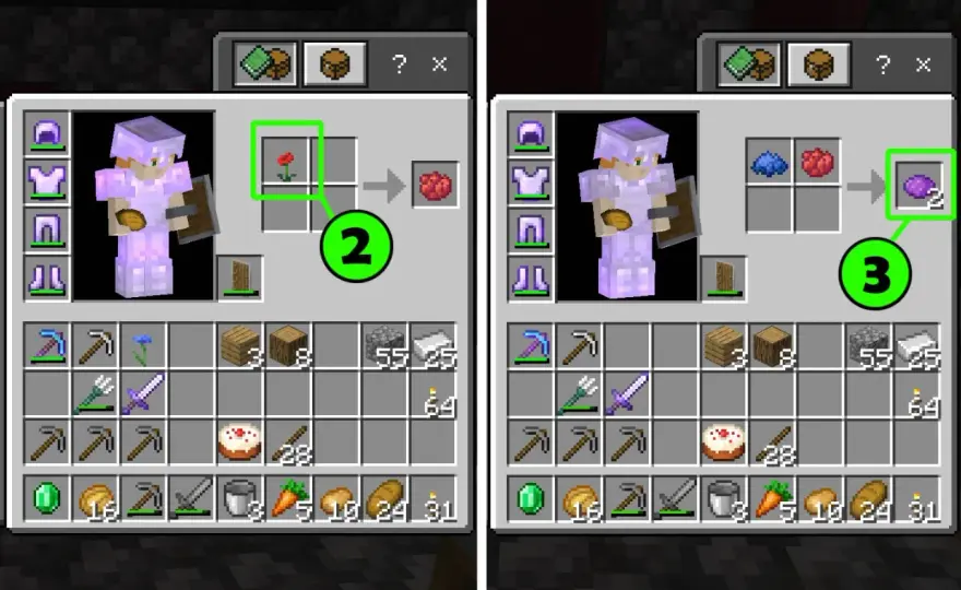 Jak zrobić czarny barwnik w Minecraft? Dwa proste sposoby