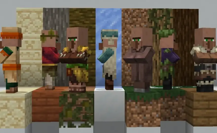 Wieśniak w Minecraft - najlepsze profesje i handel