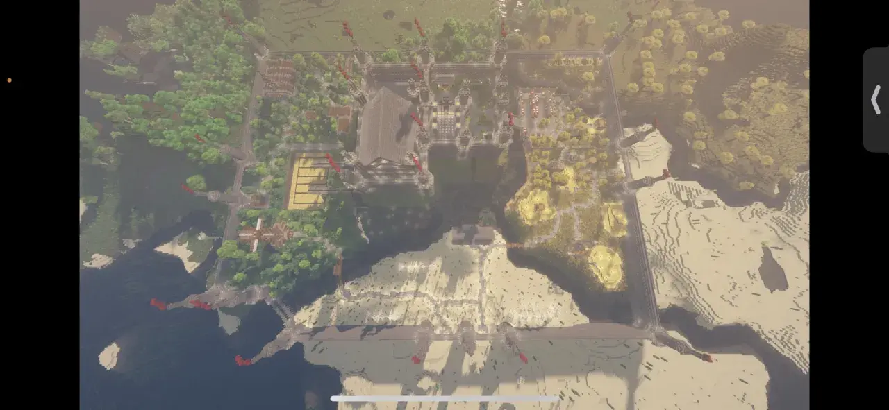 Okno ostrzeżenia w Minecraft z informacją o zmianie lokalizacji pamięci zewnętrznej.