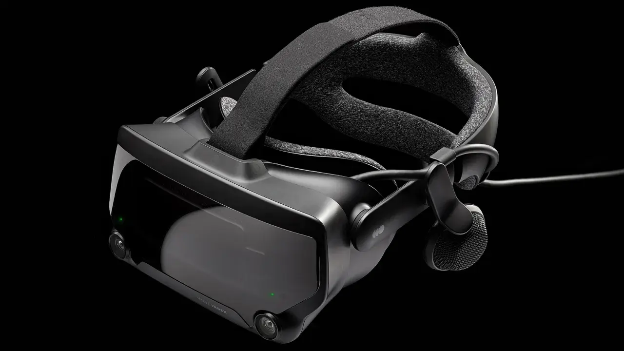 Gogle Valve Index, gotowe do zanurzenia w świat wirtualnej rzeczywistości i ekscytujących gier VR.